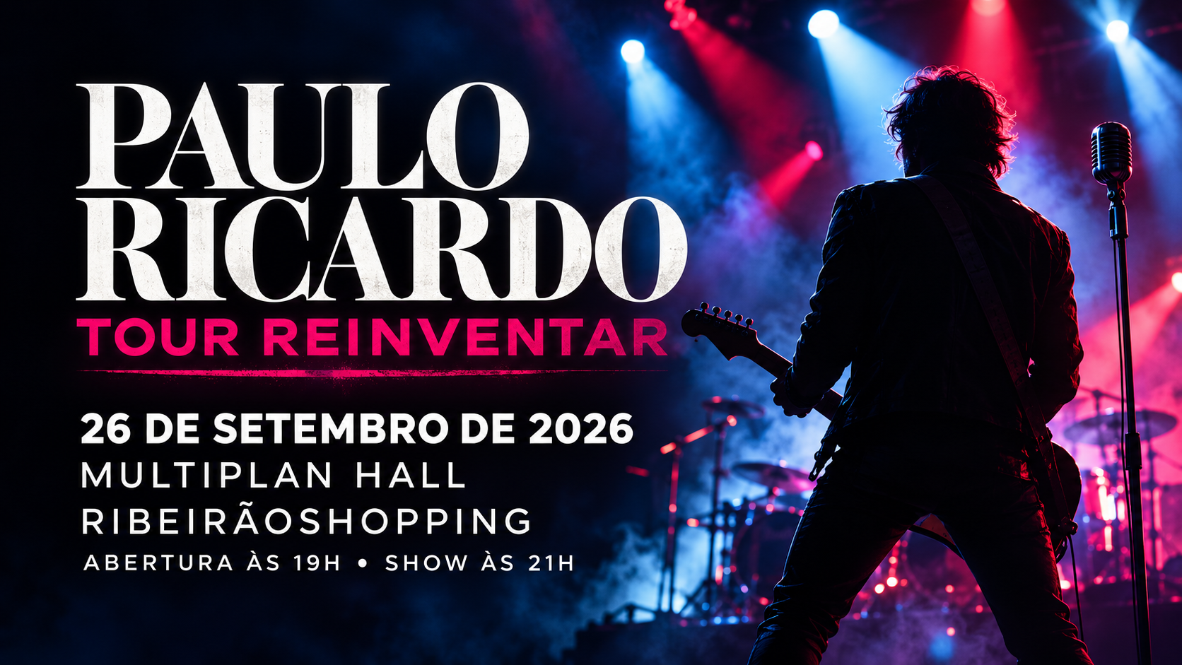 Paulo Ricardo faz show em Ribeirão Preto